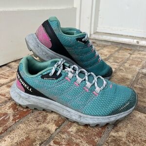 Merrell Fly Strike Trail Running Shoes Women 8.5 Hiking Outdoor Sneaker Gorpcore